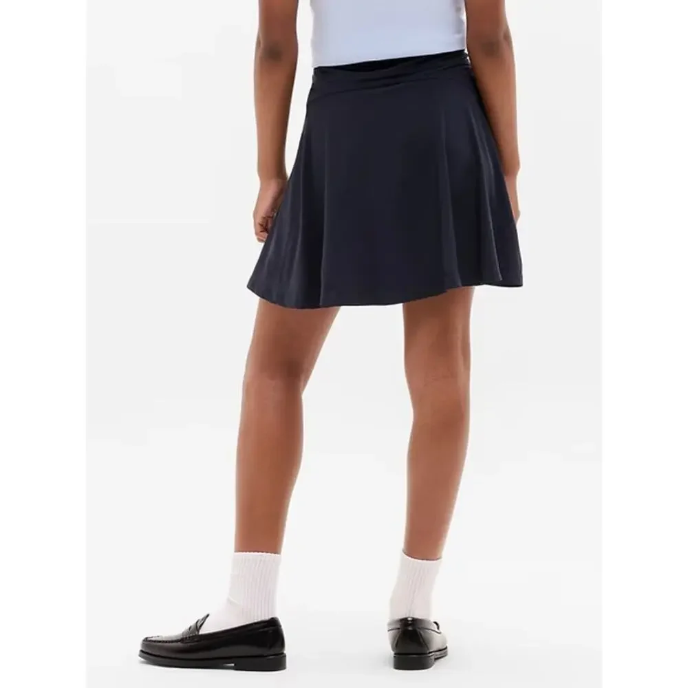 Athleta Girl School Day Skort Navy Blue 537430